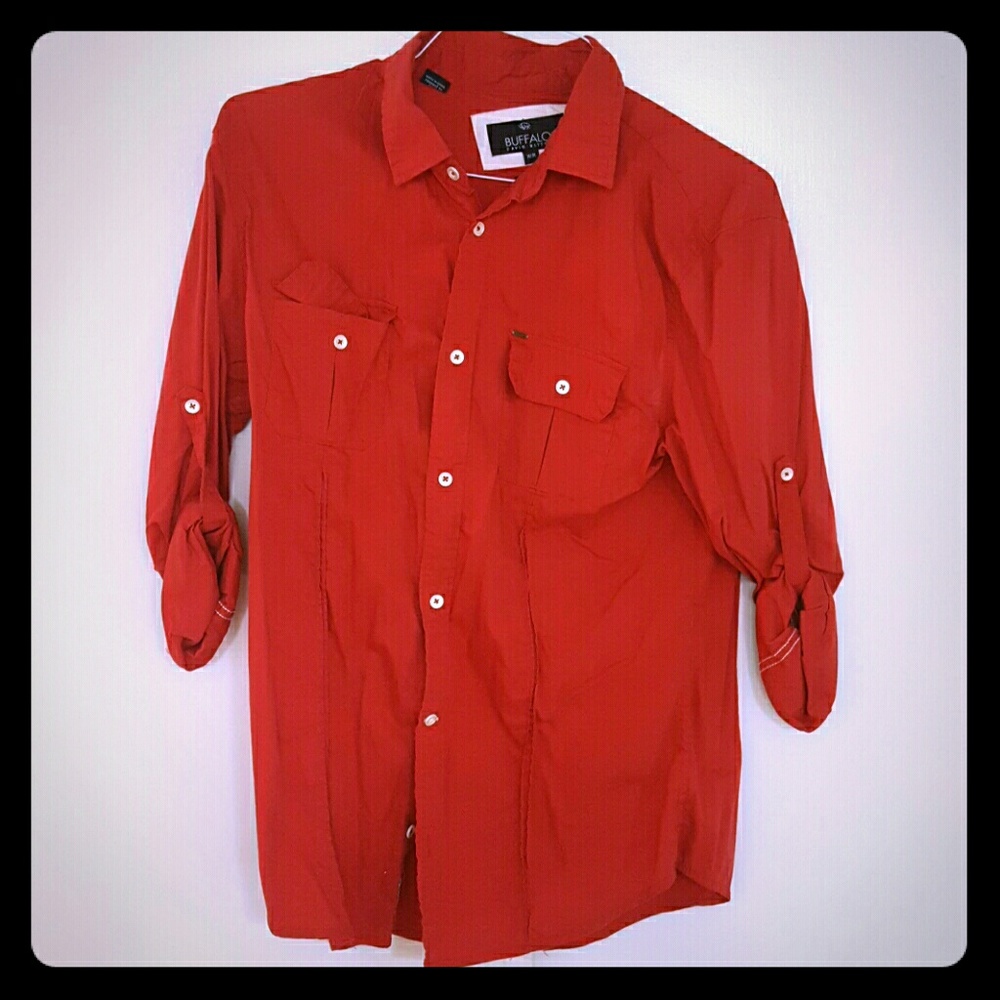 Red Dress Shirt